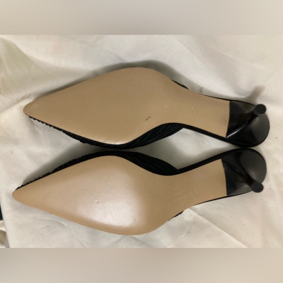 ANNE KLEIN Rhinestone Embellished Mules NWOT - Picture 4 of 6